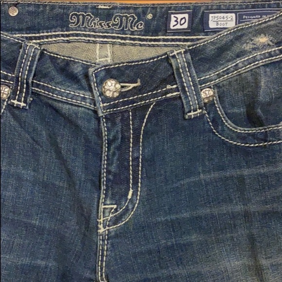 Miss me JP5045-2 Boot Jean, 30x35 *EUC* - Picture 4 of 7